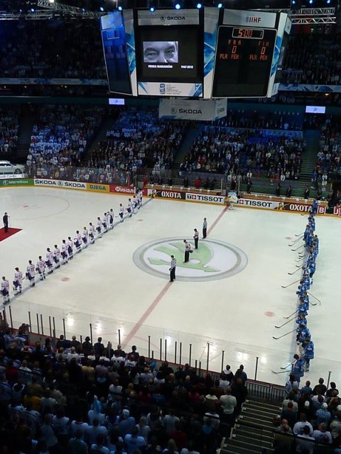 Photo hockey album Mondial 12 - Finlande VS France
