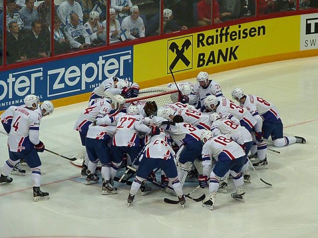 Photo hockey album Mondial 12 - Finlande VS France