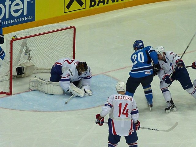 Photo hockey album Mondial 12 - Finlande VS France