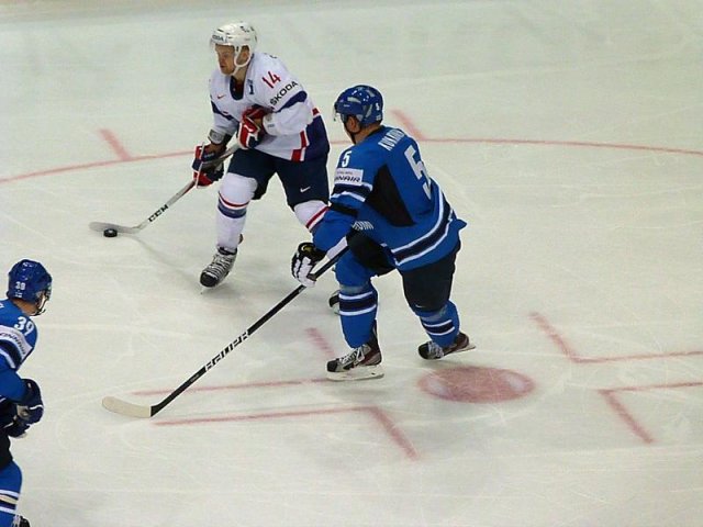 Photo hockey album Mondial 12 - Finlande VS France