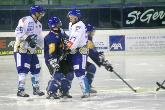 Photo hockey match Mont-Blanc - Dijon  le 28/10/2008