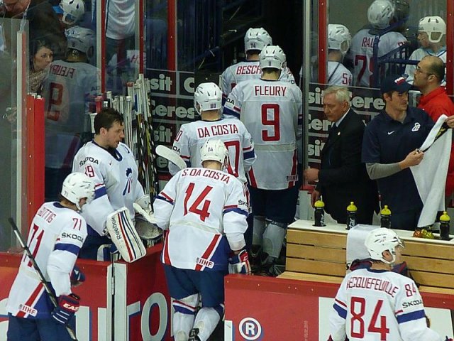 Photo hockey album Mondial 12 - Finlande VS France