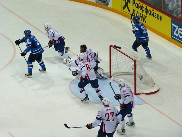 Photo hockey album Mondial 12 - Finlande VS France