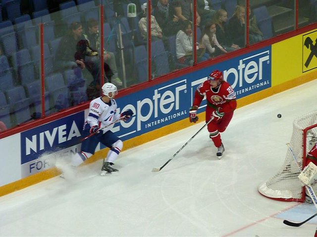 Photo hockey album Mondial 12 - Belarus VS France