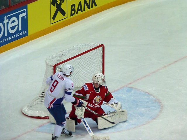 Photo hockey album Mondial 12 - Belarus VS France