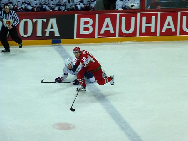 Photo hockey album Mondial 12 - Belarus VS France