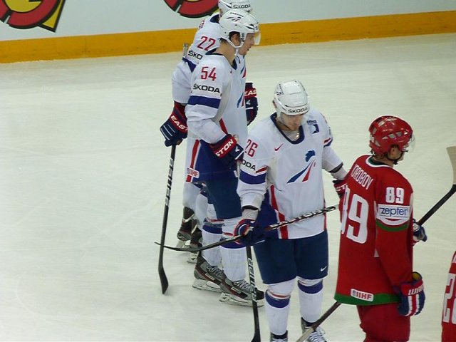 Photo hockey album Mondial 12 - Belarus VS France