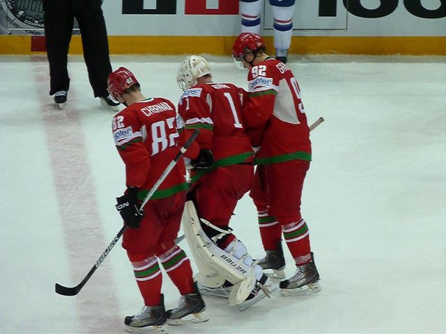 Photo hockey album Mondial 12 - Belarus VS France