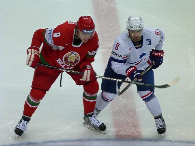 Photo hockey album Mondial 12 - Belarus VS France