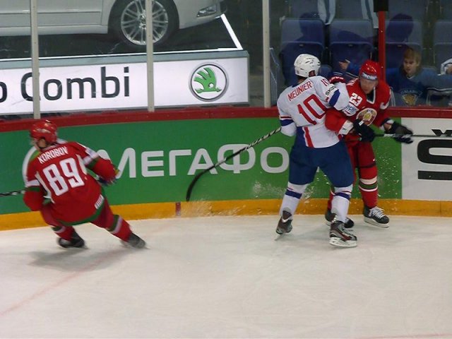 Photo hockey album Mondial 12 - Belarus VS France