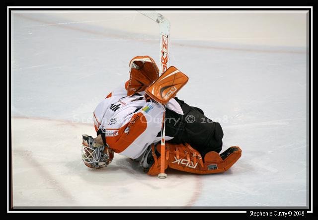 Photo hockey match Rouen - Tours  le 28/10/2008