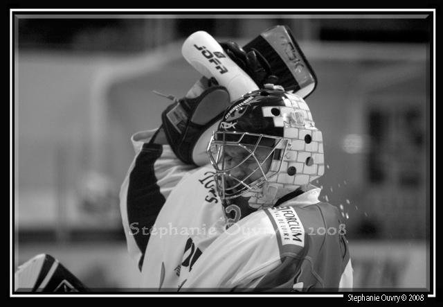 Photo hockey match Rouen - Tours  le 28/10/2008
