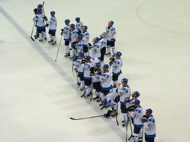 Photo hockey album Mondial 12 - Russie VS Finlande