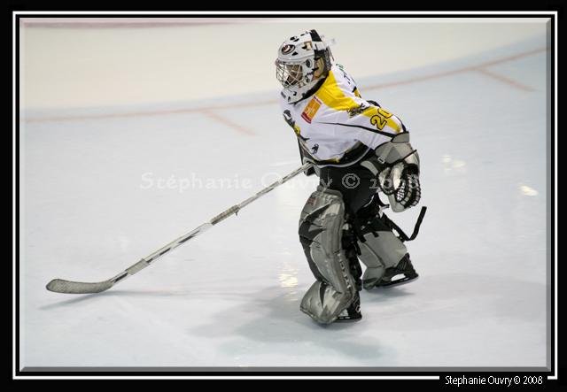 Photo hockey match Rouen - Tours  le 28/10/2008