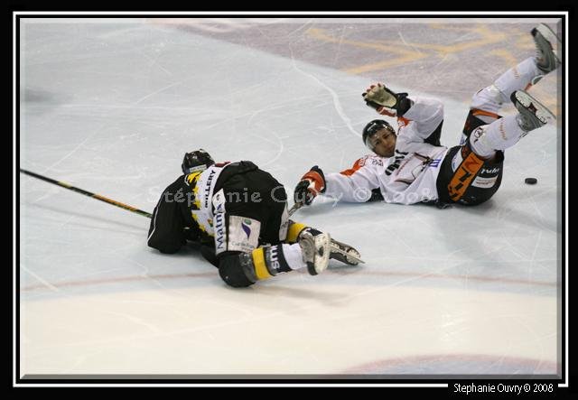 Photo hockey match Rouen - Tours  le 28/10/2008