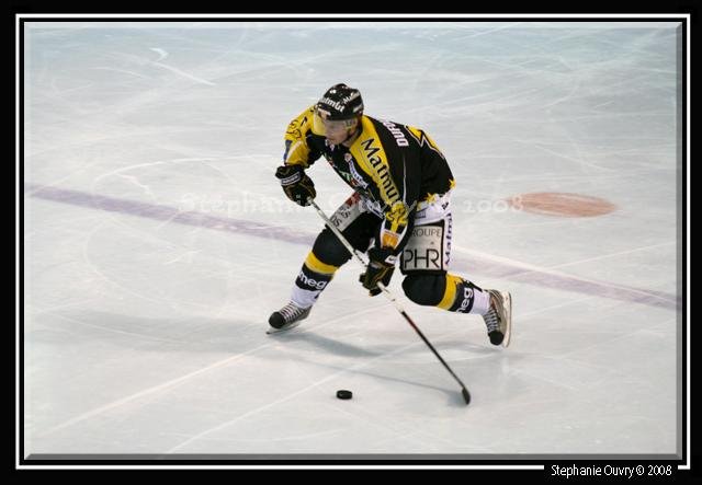 Photo hockey match Rouen - Tours  le 28/10/2008
