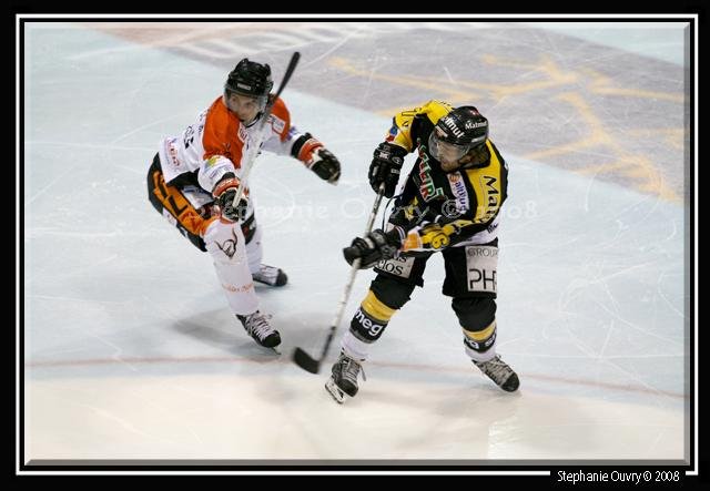 Photo hockey match Rouen - Tours  le 28/10/2008