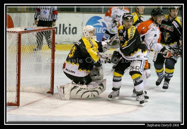 Photo hockey match Rouen - Tours  le 28/10/2008