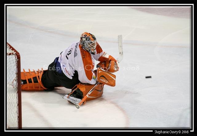 Photo hockey match Rouen - Tours  le 28/10/2008