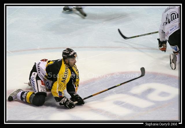 Photo hockey match Rouen - Tours  le 28/10/2008