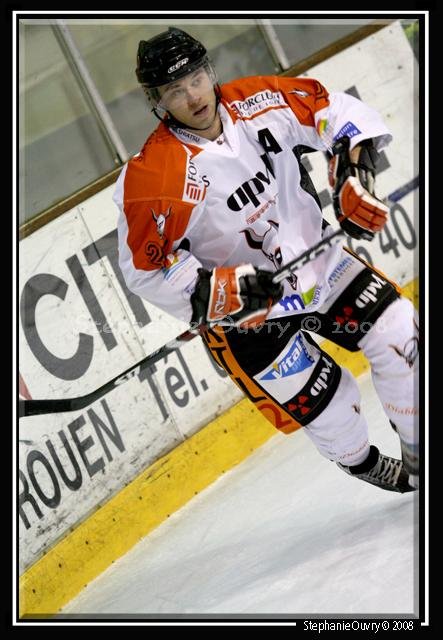 Photo hockey match Rouen - Tours  le 28/10/2008