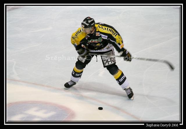 Photo hockey match Rouen - Tours  le 28/10/2008