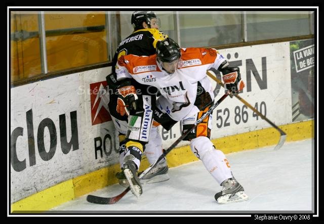 Photo hockey match Rouen - Tours  le 28/10/2008
