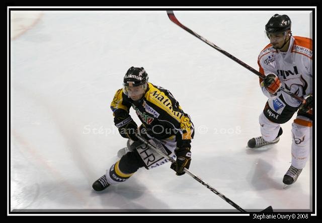 Photo hockey match Rouen - Tours  le 28/10/2008