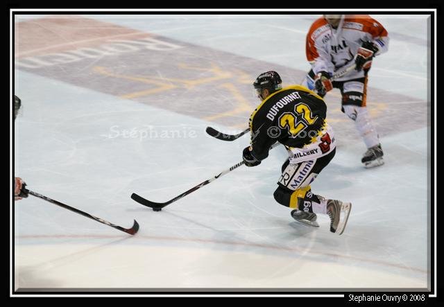 Photo hockey match Rouen - Tours  le 28/10/2008