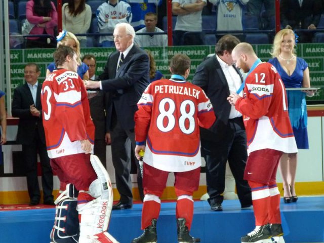Photo hockey album Mondial 12 - Finlande VS Rép. Tchèque - Petite Finale