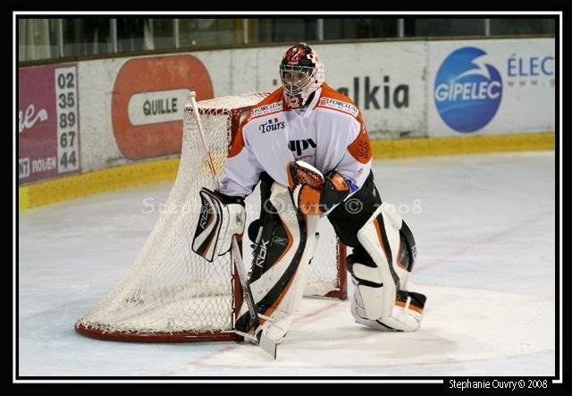 Photo hockey match Rouen - Tours  le 28/10/2008