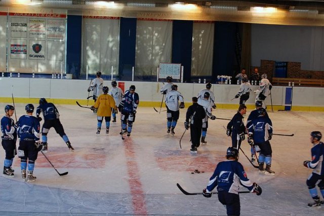 Photo hockey reportage Le camp angevin a débuté