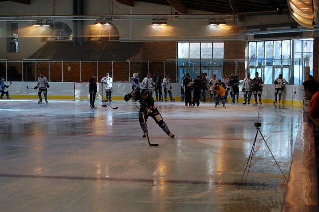 Photo hockey reportage Le camp angevin a débuté