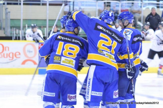 Photo hockey reportage Dijon - Mulhouse : effectifs et préparation.