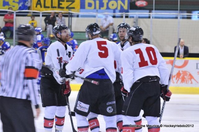 Photo hockey reportage Dijon - Mulhouse : effectifs et préparation.