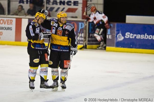 Photo hockey match Strasbourg  - Neuilly/Marne le 28/10/2008