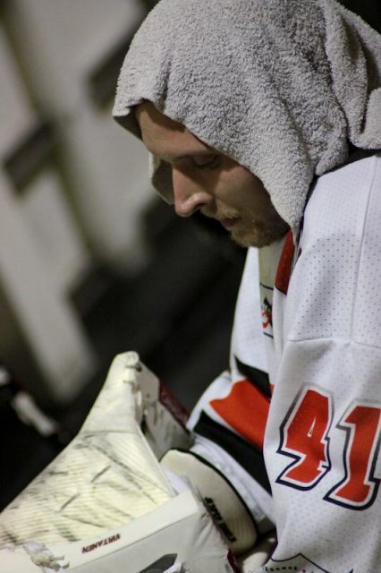 Photo hockey reportage Gothiques vs Wizards