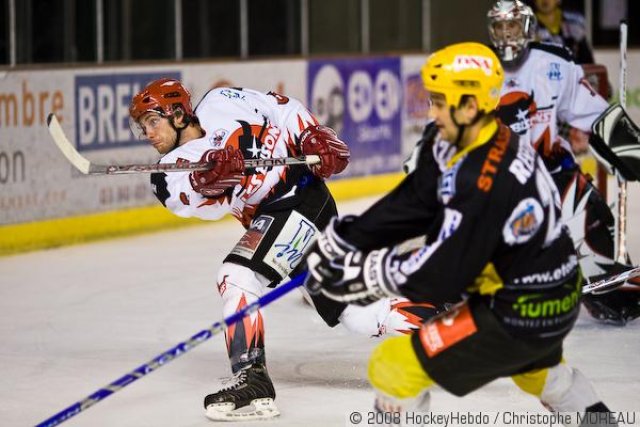 Photo hockey match Strasbourg  - Neuilly/Marne le 28/10/2008