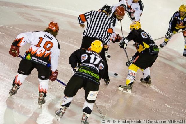 Photo hockey match Strasbourg  - Neuilly/Marne le 28/10/2008