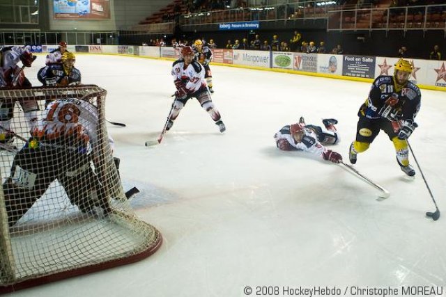 Photo hockey match Strasbourg  - Neuilly/Marne le 28/10/2008
