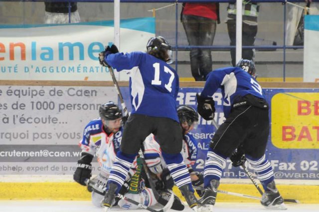 Photo hockey reportage Préparation de Caen en images.