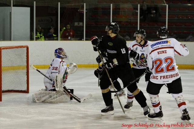 Photo hockey reportage Mulhouse - Freiburg en images