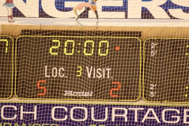 Photo hockey match Angers  - Caen  le 28/10/2008