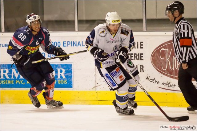 Photo hockey reportage Amical : Epinal - Dunkerque en images