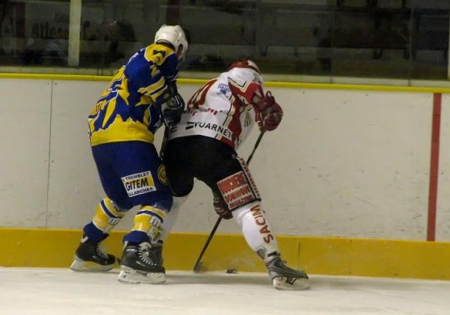 Photo hockey match Chamonix  - Morzine-Avoriaz le 28/10/2008