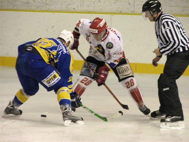 Photo hockey match Chamonix  - Morzine-Avoriaz le 28/10/2008