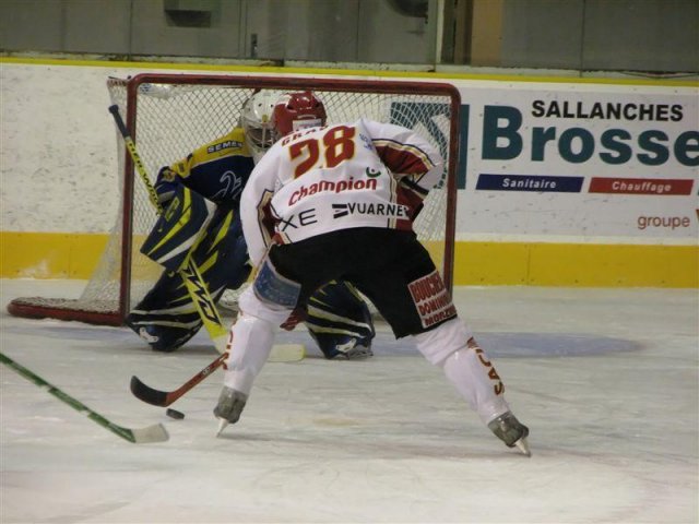 Photo hockey match Chamonix  - Morzine-Avoriaz le 28/10/2008