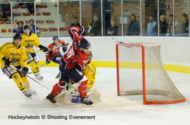 Photo hockey match Angers  - Rouen le 11/09/2012