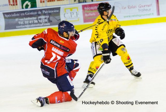 Photo hockey match Angers  - Rouen le 11/09/2012