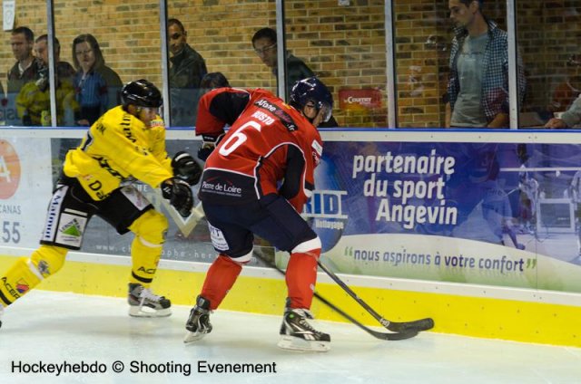 Photo hockey match Angers  - Rouen le 11/09/2012